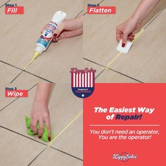 Tile Grout, Repair Kit, Refresh Tile Floors | Restore & Renew Tile Joints Line