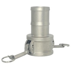 1/2″ – 4″ inch Type C Camlock Female Coupler to Hose Barb Stainless Steel 316 US