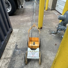 Rust-Oleum Athletic Field Striping Machine 206346 Yellow Cart Adjustable Pattern