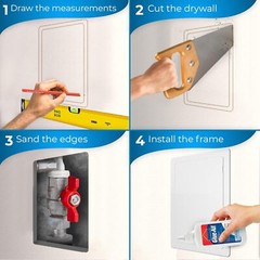 Access Panel for Drywall – 14 x 29 inch – Wall Hole Cover – Access Door – Ac…