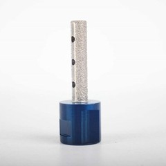 10pcs 10mm Vacuum Brazed Diamond Finger Bits 5/8-11 Thread Milling Bits for Tile