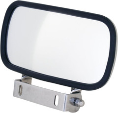 Grand General (33300) 8″ X 4″ Stainless Steel Rectangular Convex Blind Spot Mirr