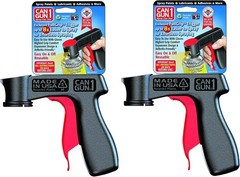 2 Pack Spray Can Gun Tool Aerosol Paint Full Grip E-Z Pull Trigger Comfort NEW