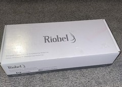 Riobel MMRDS01JBK Momenti Single Hole Bathroom Lav C-Spout Faucet; Black, 1.2gpm