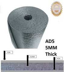 1000sqft 6ft Wide Reflective Foam Insulation Heat Shield Thermal Insulation 1/4′