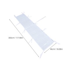 2pcs Outdoor Tent Rain Gutter 9.84 Feet Pop-Up Canopy Awning Attachment |
