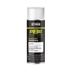 1 CAN SEYMOUR® 16-1699 PBE E-Coat Primer, 12 oz Aerosol Can, Aerosol, White