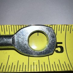 5 PC Swage Eye Terminal End for 1/8″ Wire Rope Solid Stainless Steel