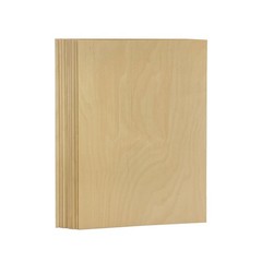 9 Pack 1/16 X 12 X 17 Inch Thin Birch Plywood Sheets for Lasercuting 12×17 in