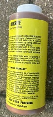 Quikrete Buff Cement Color No. 1317-02 Liquid Cement Color 10 oz (296 ml) Bottle