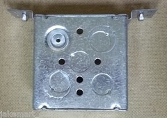 Outlet Box 4in Square with Bracket 2 1/4in Deep