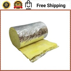 12 in x 15 ft Foil and Fiberglass Duct Insulation Wrap Roll SP55-6