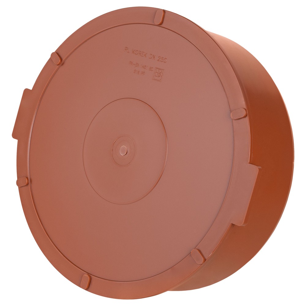 Socket Plug 250mm Underground Drainage Pipe Sewerage Pipe Cap Blank Stop End