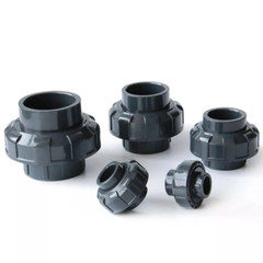 UPVC Union Pond Pipe Fitting Solvent Weld Pump Union Connector Joint 20mm-110mm