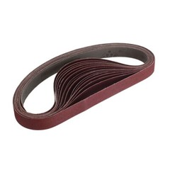 33PCS Sanding Belt 1 x 30 in 60 80 120 150 240 400 Grit Sander Belts Sandpaper