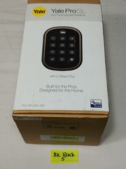 Yale YRD136-ZW2-OBP Pro Pushbutton Keyless Deadbolt, US10B Oil Rubbed Bronze NOS