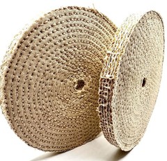 Pro-Graad 2 Pack 6″ EOL Sisal Buffing Wheel, 6 inch x 11 Ply – 1/2 inch Thick…