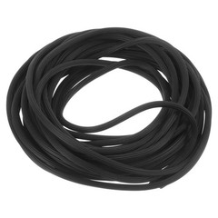 uxcell Screen Spline, 0.2″ x 25ft Round Window x 25ft, Black