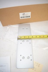 Design Hardware 416AL SERIES 416 TJ-2 Center Mount Top Jamb Drop Plate CLOSER