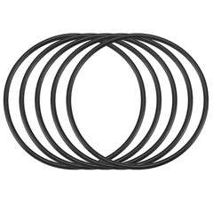 30Pcs Black 54 x 2mm Industrial Flexible Rubber O Ring Oil Sealing Grommets