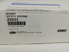 Zurn Z6933 Aquasense Single Hole Sensor Faucet 0.5 GPM NEW w/ Free Shipping