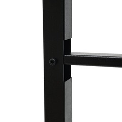 3 Step Pipe Stair Handrail Staircase Handrail Carbon Steel for Wall Mount USA