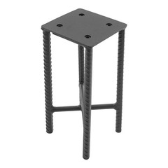 4PCS U-Shape Metal Post Base Holder, Wet Concrete Foundation Post Holder New