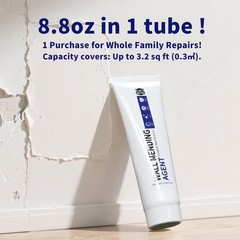 Drywall Repair Kit – 250g Wall Mending Agent, Drywall Putty, Spackling for Ho…