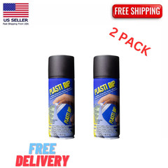 4 Pack Plasti Dip Rubberized Matte Black Spray 11oz Specialty Rubber Coating