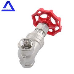 1/2″ NPT Stainless Female Threaded Rotary Globe Valve for Water Flow Switches