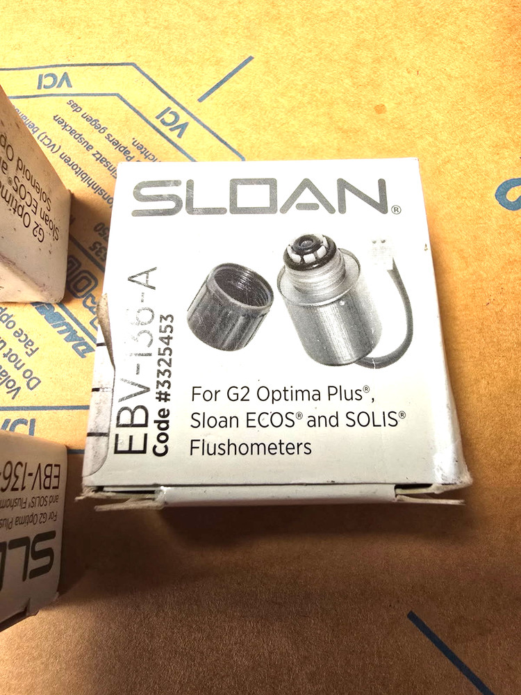 Sloan EBV-136-A Code 3325453 Solenoid G2 Optima Plus – New in original box