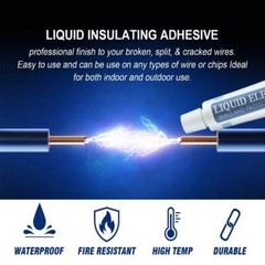 fast Drying Liquid Electrical Wire Cable Repair Insulation Repair Liquid 50ml，