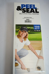 MFM Peel & Seal 36 In. X 33-1/2 Ft. White Roofing waterproof Membrane 50W36 MFM