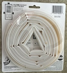 Duck MAX STRENGTH Silicone Weatherstrip Seal-White 5/16” W X 1/4” Thick X 17’ L