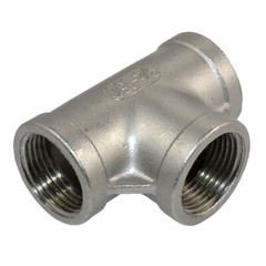 1/8″- 1″ 1″ NPT Tee T 3 way Female Threaded Pipe Fitting Stainless Steel SS 304