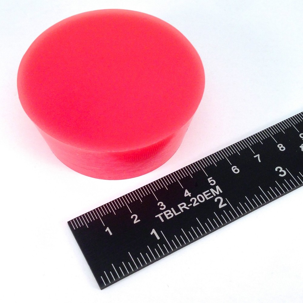 (1) 2.125″ x 2.50″ #12 High Temp Silicone Rubber Powder Coating Plugs Cerakote