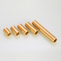 3-12mm 1/2″ Brass Pipe Extension Fitting Double Male Thread End Connector Joint