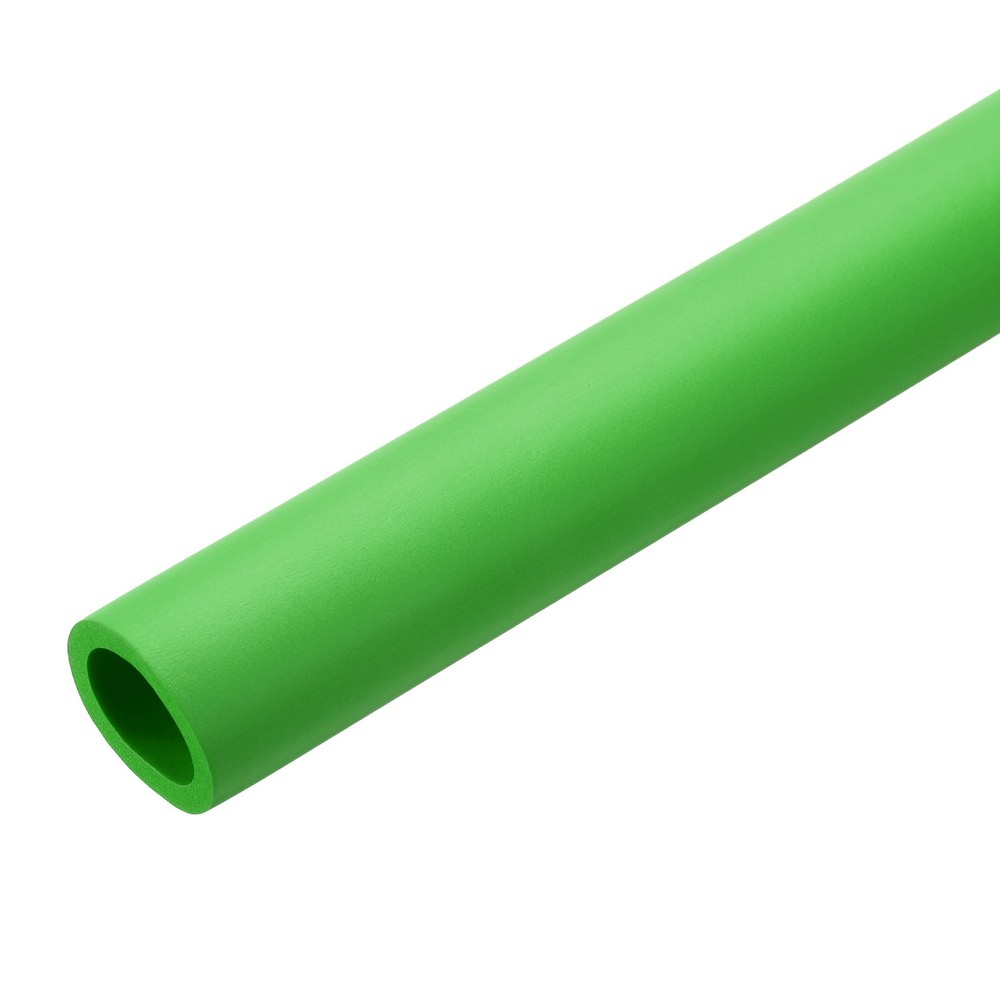 Foam Tubing for Handle Grip Support Pipe Insulation 25mm ID 33mm OD 1m Green