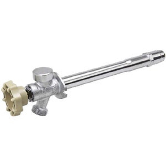 (2)-ProLine Chrome Plated Brass 1/2″ PF x 3/4″ MHT x 10″ Frost Free Sillcock