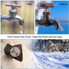 3X Outdoor Water Faucet Thickened Cover Sock Winter Freeze Protection Waterproof
