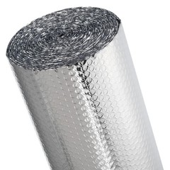 Double Reflective Bubble Insulation Sheet 24 in x 26 Ft Thermal Heat Roll