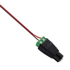 inShareplus 10 Pairs 12V Male and Female 2.1×5.5mm DC Power Jack Plug Adapter…