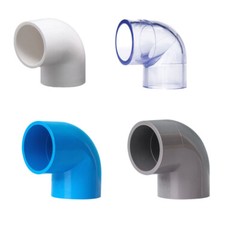 PVC Water Pipe Fittings Drainage Couplers Adapter Cross Tee Elbow 16mm-200mm