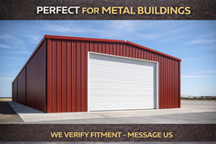 Duro Steel Amarr 2402 Series 24-ga. Single Layer Commercial Overhead Garage Door