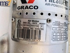 GRACO 223-586 PRESIDENT PNEUMATIC AIRLESS PAINT SPRAYING PUMP/UNIT 30:1 RATIO #2
