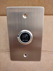 Wave touchless sensor for mounting on single gang box “weather proof”