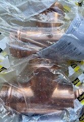 Viega 77477 2” x 2” x 2” ProPress Copper Tee New Sealed Zero Lead