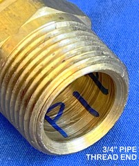 NEW BRASS ADAPTER ✅ GARDEN HOSE to 3/4″ MALE PIPE NPT THREAD MPT CONNECT FITTING