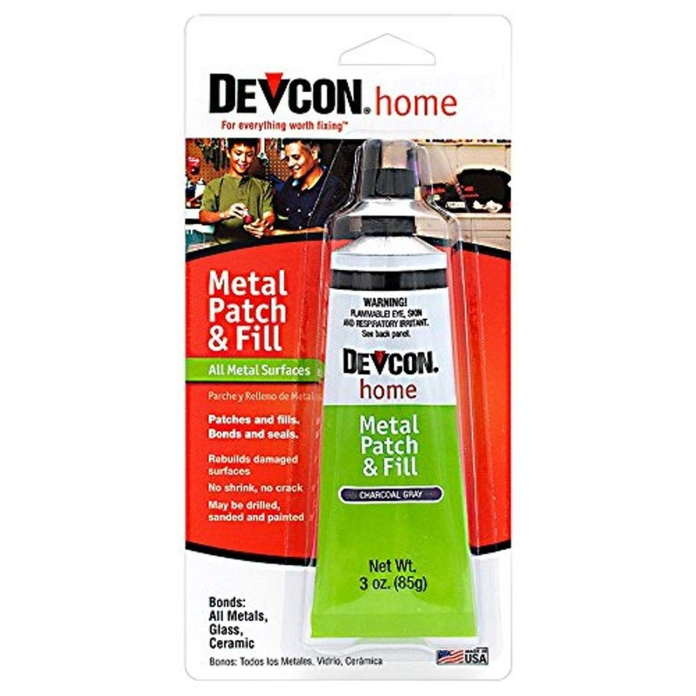 Devcon 50345 Metal Patch and Fill, Gray, 3 oz