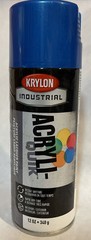 Krylon Industrial Acryli-Quik OSHA Safety True Blue 12oz Spray Paint Can Aerosol